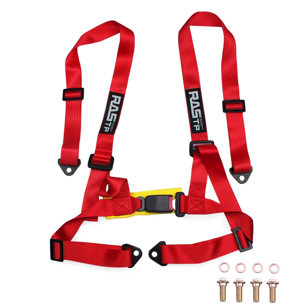 2-Inch Universal 4-Point Racing Harness Seat Belt - image 9