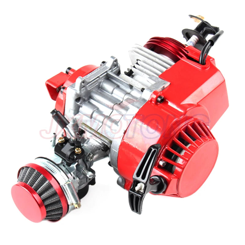 49cc 2-Stroke Complete Engine with Carburetor for Pocket Bike and ATV