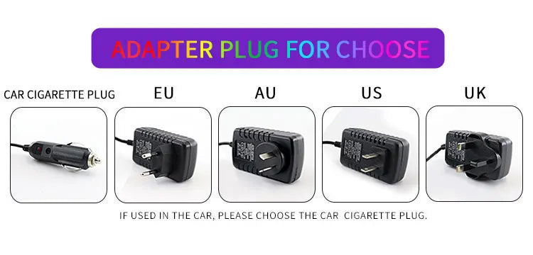 RGBW LED Starry Sky Car Ceiling Light with Fiber Optics - image 8