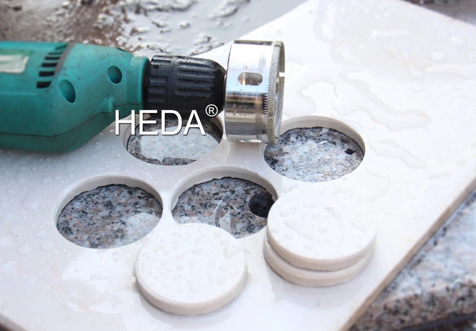 Diamond Coated Core Drill Bit for Glass, Tile & Marble - 3-200mm - image 9