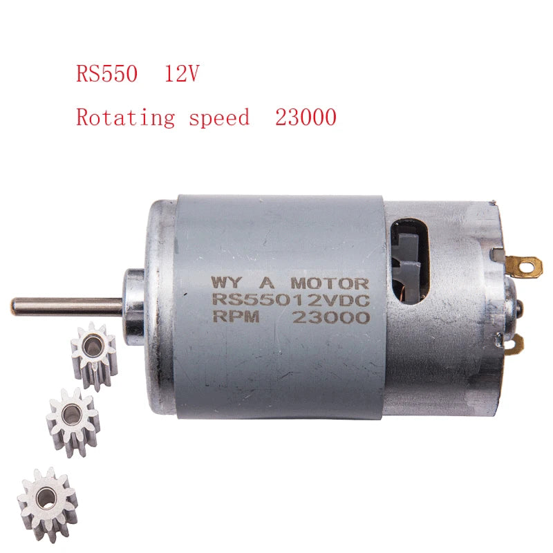 Electric Motor RS 380 390 550 570  Motor Drive Engine Accessory Kids RC Car Children Ride on Toys Replacement Parts