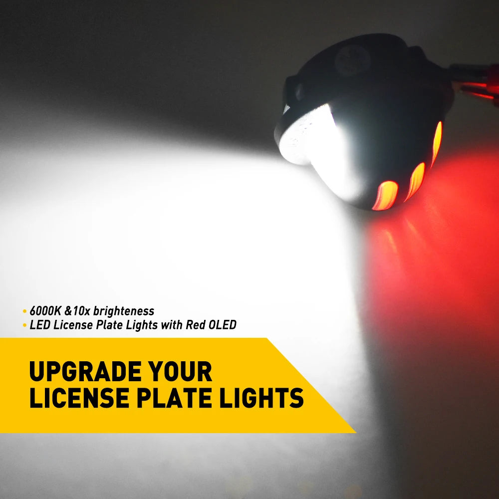 Super Bright LED License Plate Lights for Ford F-150 F-250 (2 Pack) - image 2