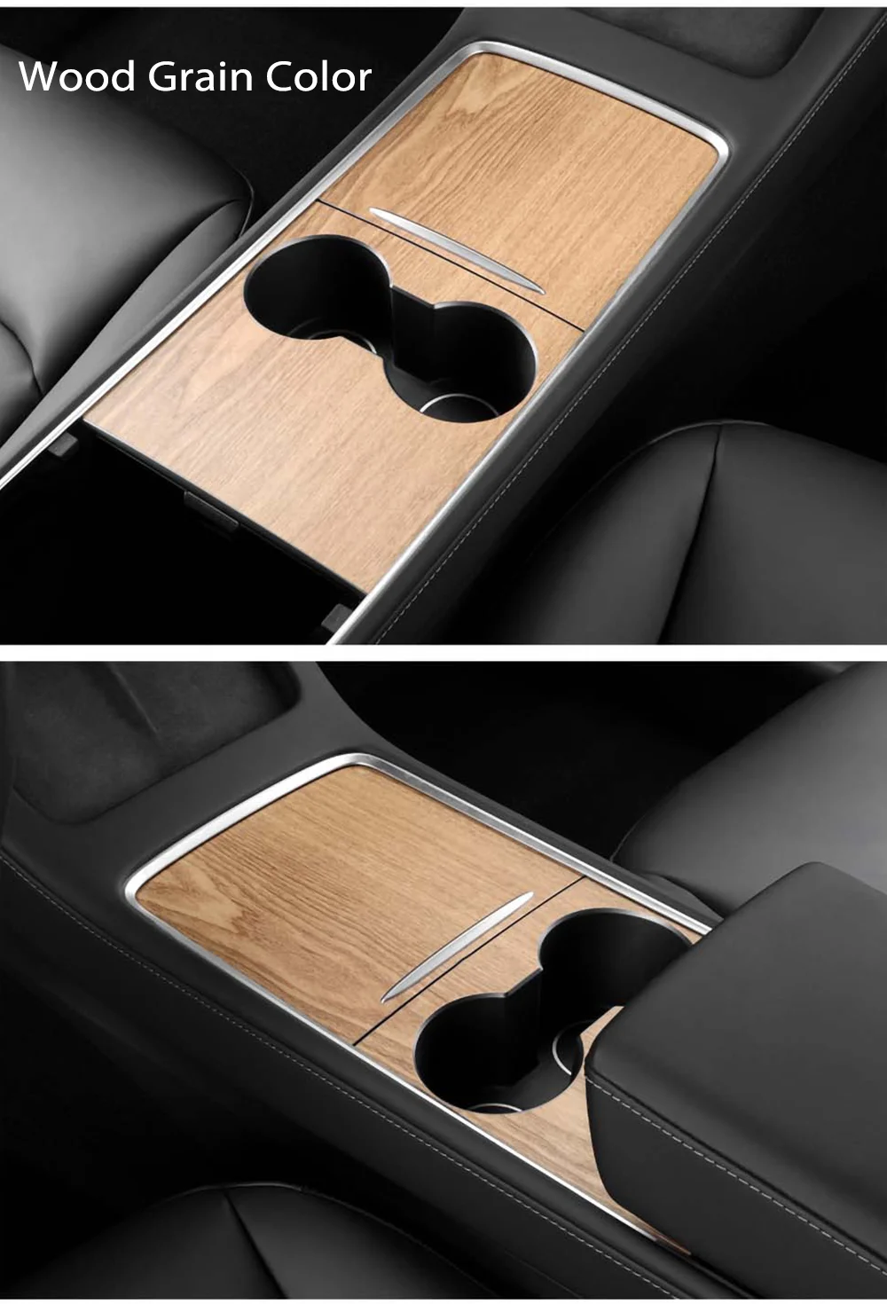 Center Console Panel Wrap for Model 3 and Model Y 2021-2023