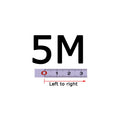 Self-adhesive Tape Measure Steel Tape Ruler Metric Scale 1M-5M Length For T-track Router Table Saw Household Measuring Tools