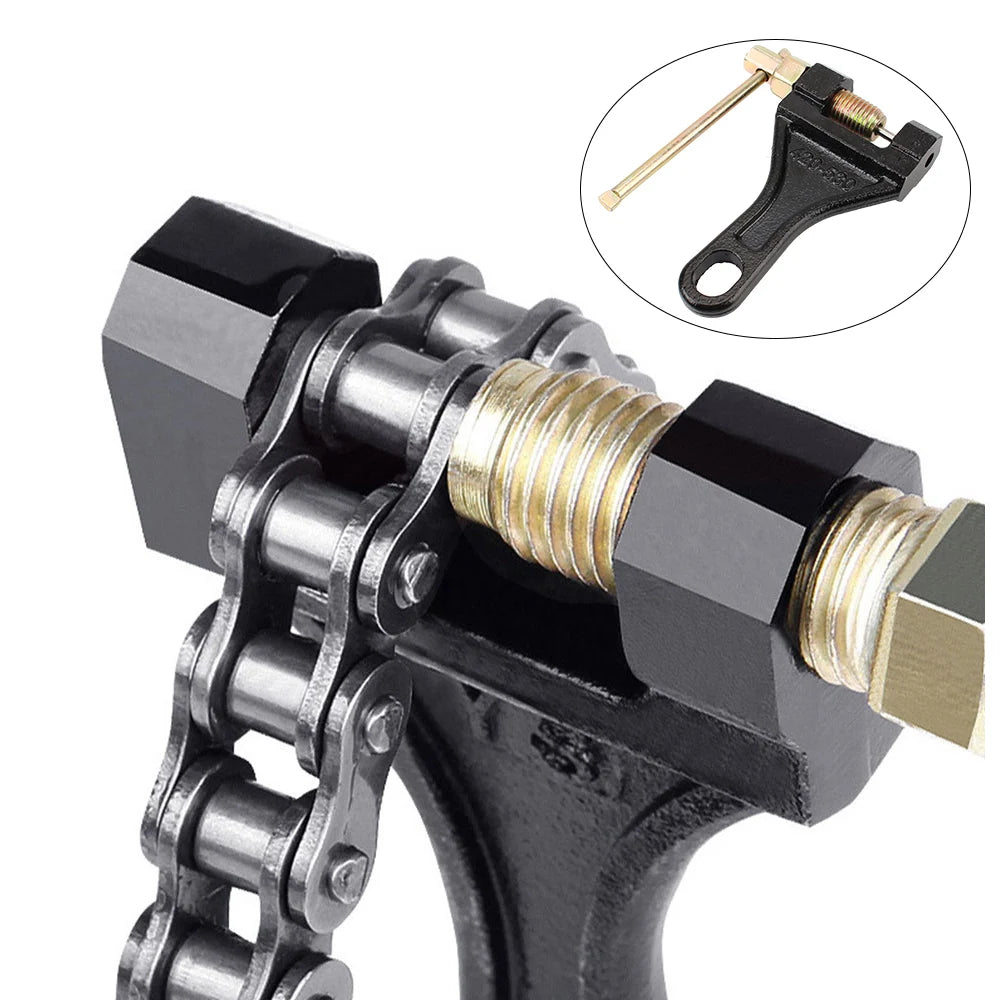 Chain Breaker Tool for 420-530 Motorcycle & Bike Chains