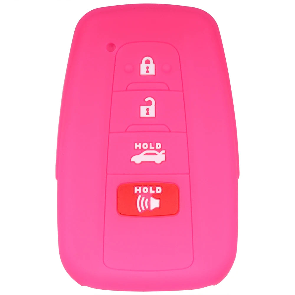 Toyota Silicone Key Fob Cover - Soft Durable for RAV4 Corolla Camry - image 22