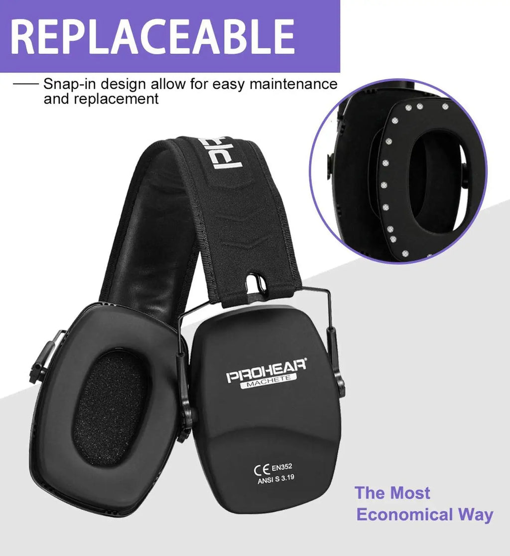 ZOHAN NRR 26dB Ear Protection Earmuffs for Shooting - image 3