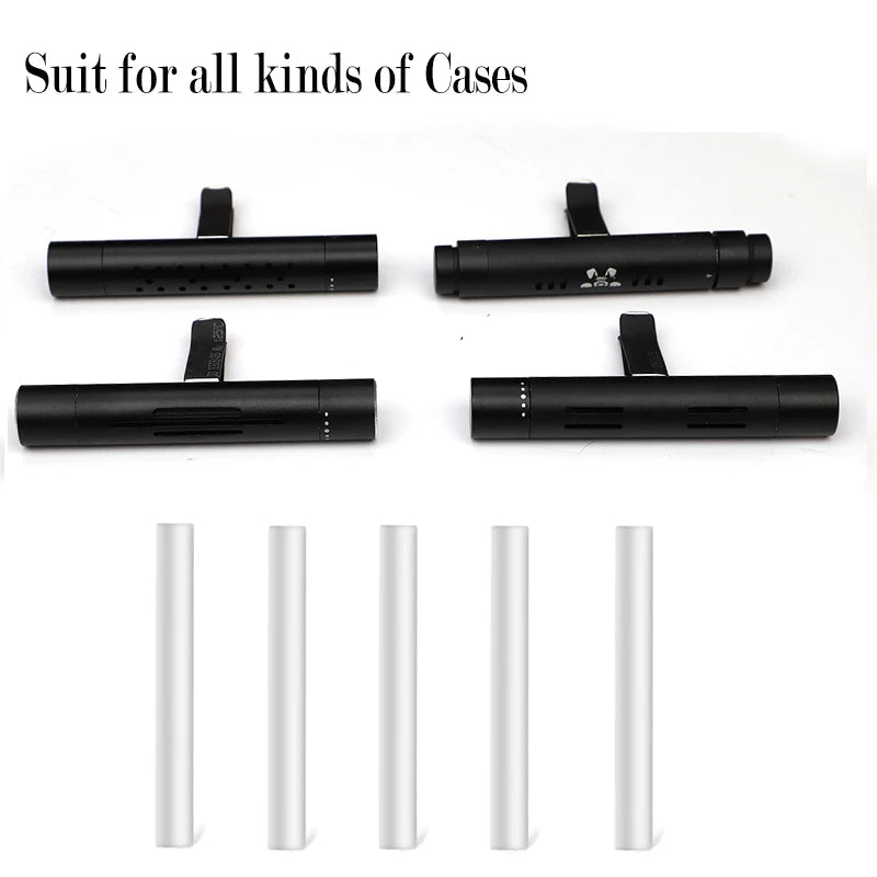 Unscented Cotton Refill Sticks for Car Vent Diffusers, 7 x 73mm