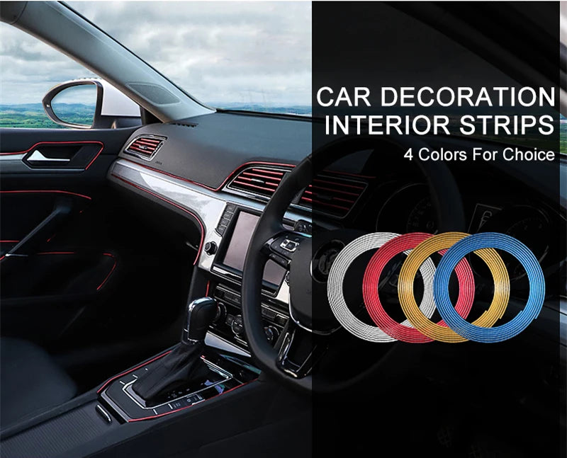 Flexible Interior Moulding Trim Strip, 3m or 5m