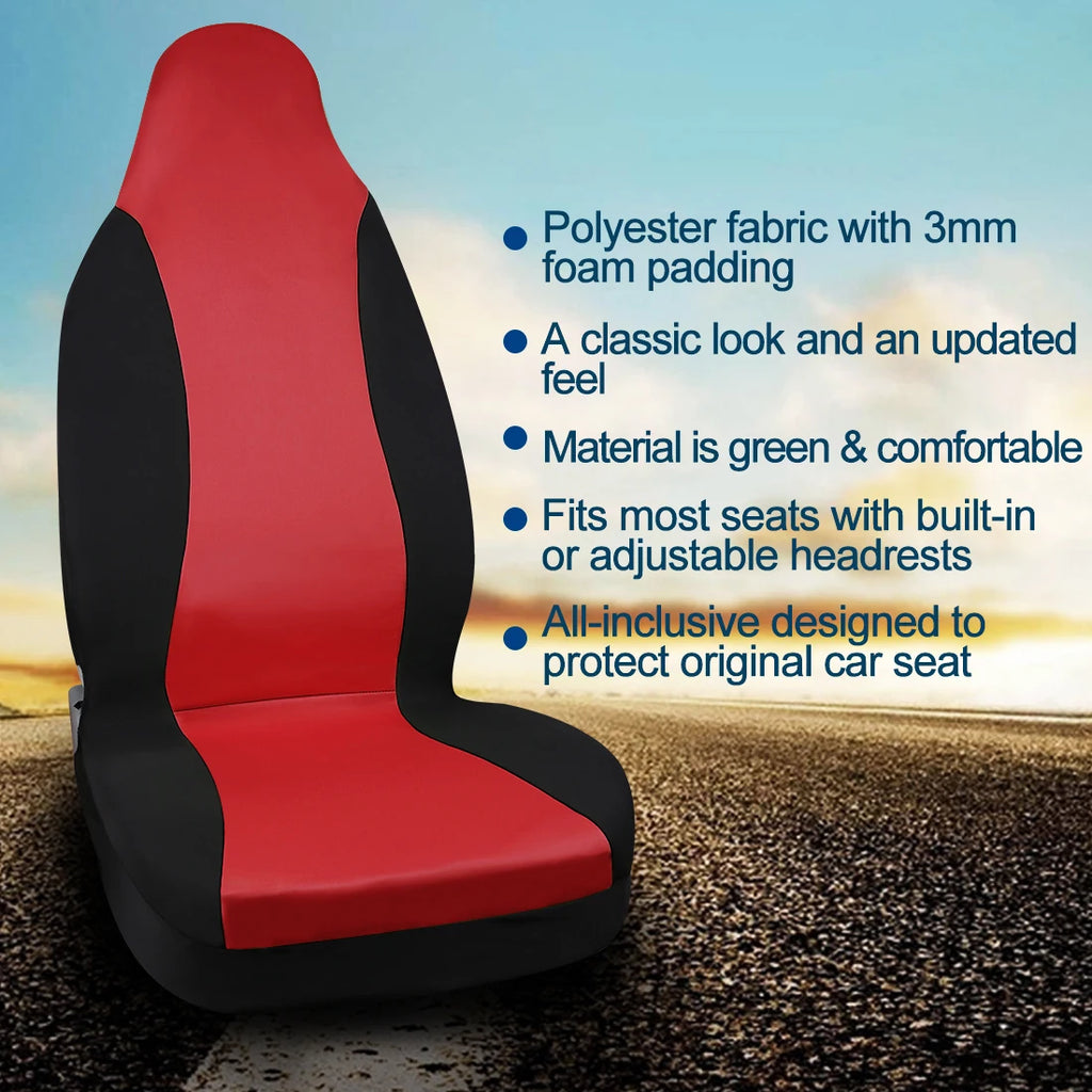 Universal Bucket Car Seat Covers for Cars, Trucks and SUVs