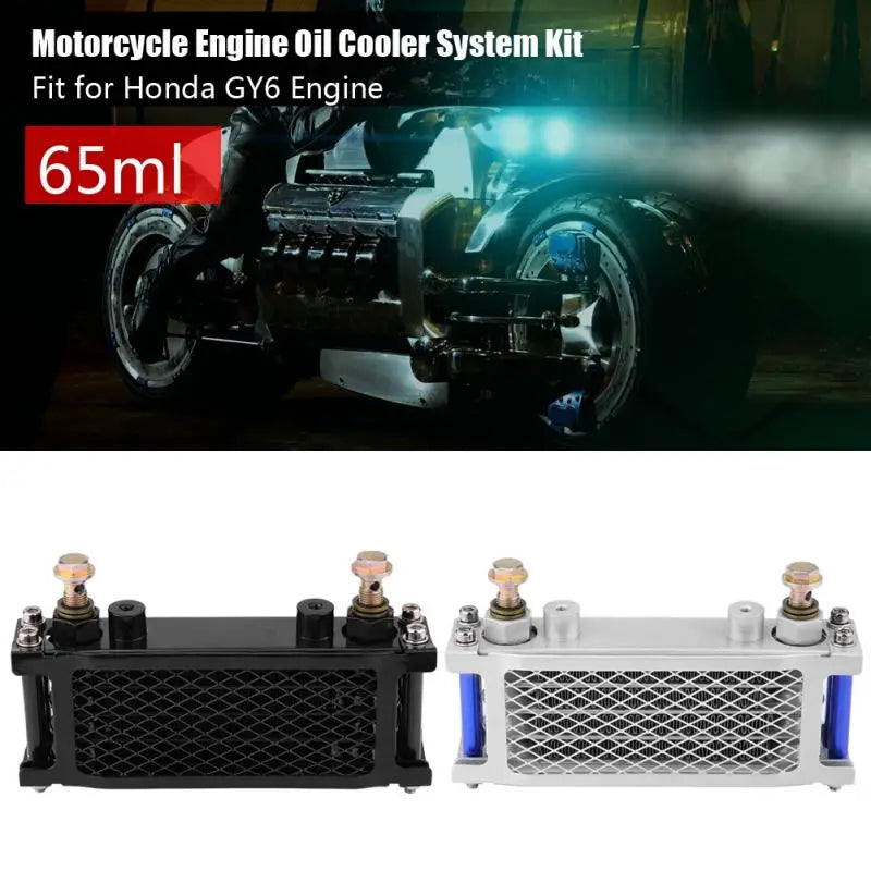 65ml Engine Oil Cooler Radiator Kit for Honda GY6 Engines - view 6