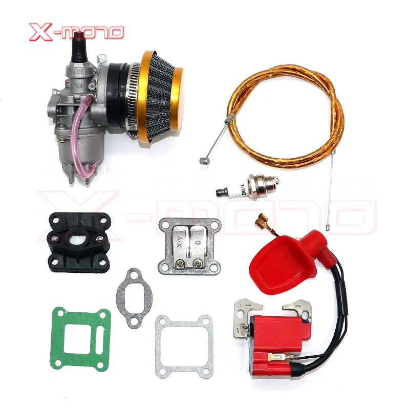 High-Performance 49cc and 47cc Carburetor with Pod Filter - image 9