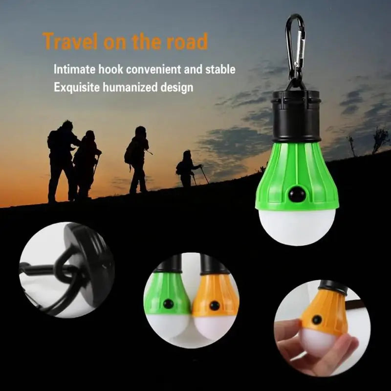 Battery-Powered Waterproof Mini LED Camping Lantern