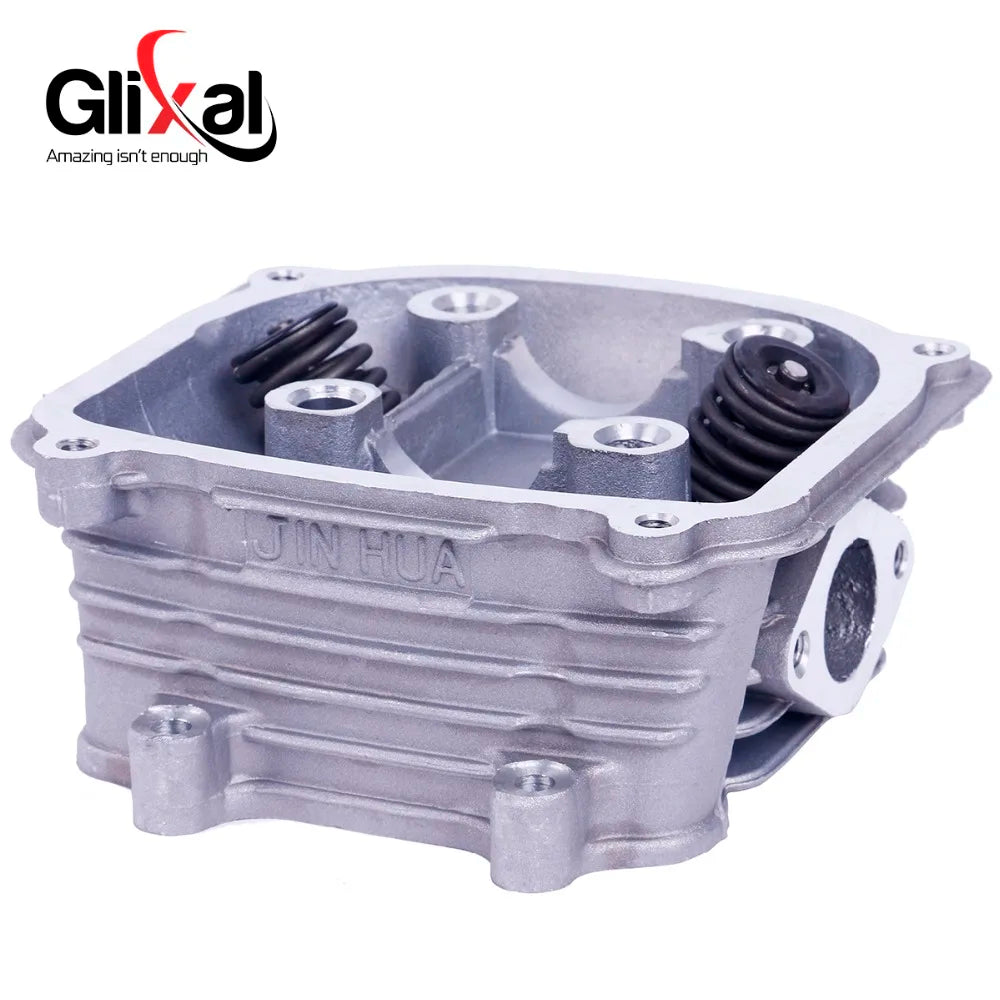 GY6 150cc 57.4mm Cylinder Head Assembly with Valves for Scooters - view 4
