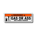 Funny Novelty Warning Decal Sticker