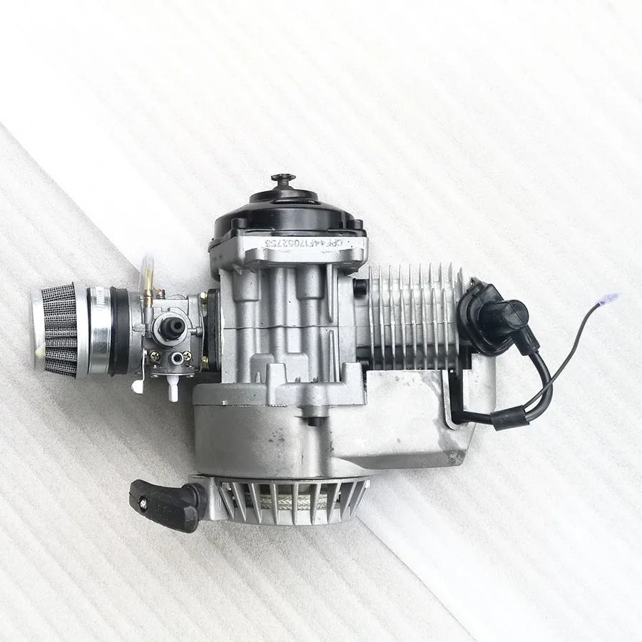 47cc 2-Stroke Pull Start Engine with Gearbox for Pocket Bike and Mini ATV