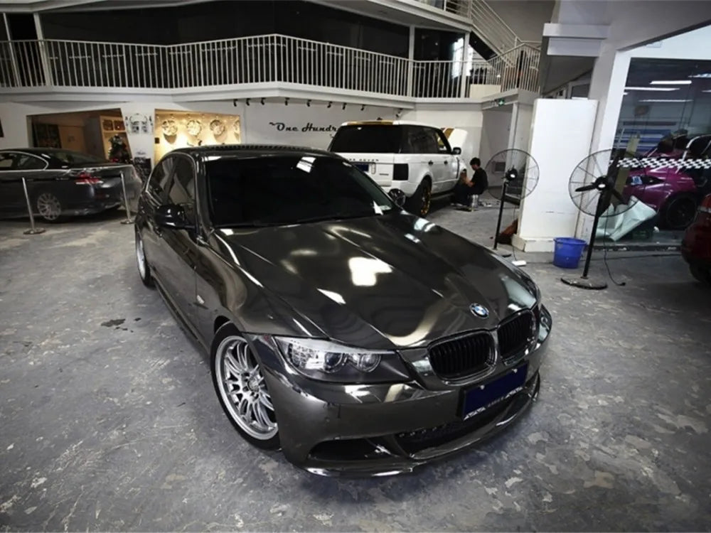 Glossy Silver Chrome Vinyl Wrap Roll for Car Motorcycle DIY - image 5