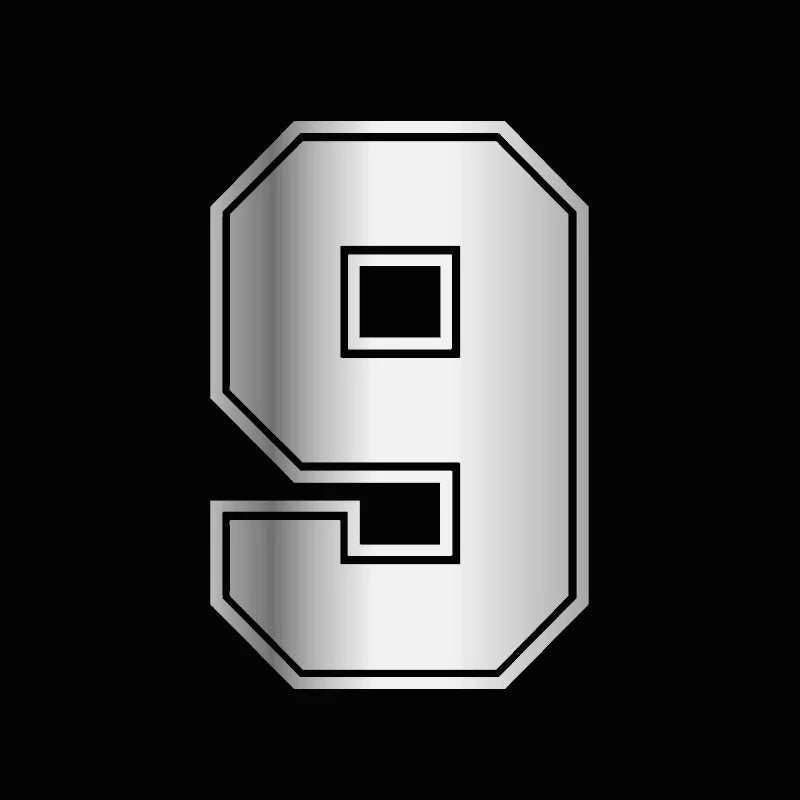 15cm Reflective Racing Number Decals, 0 to 9, for Car and Motorcycle - view 16