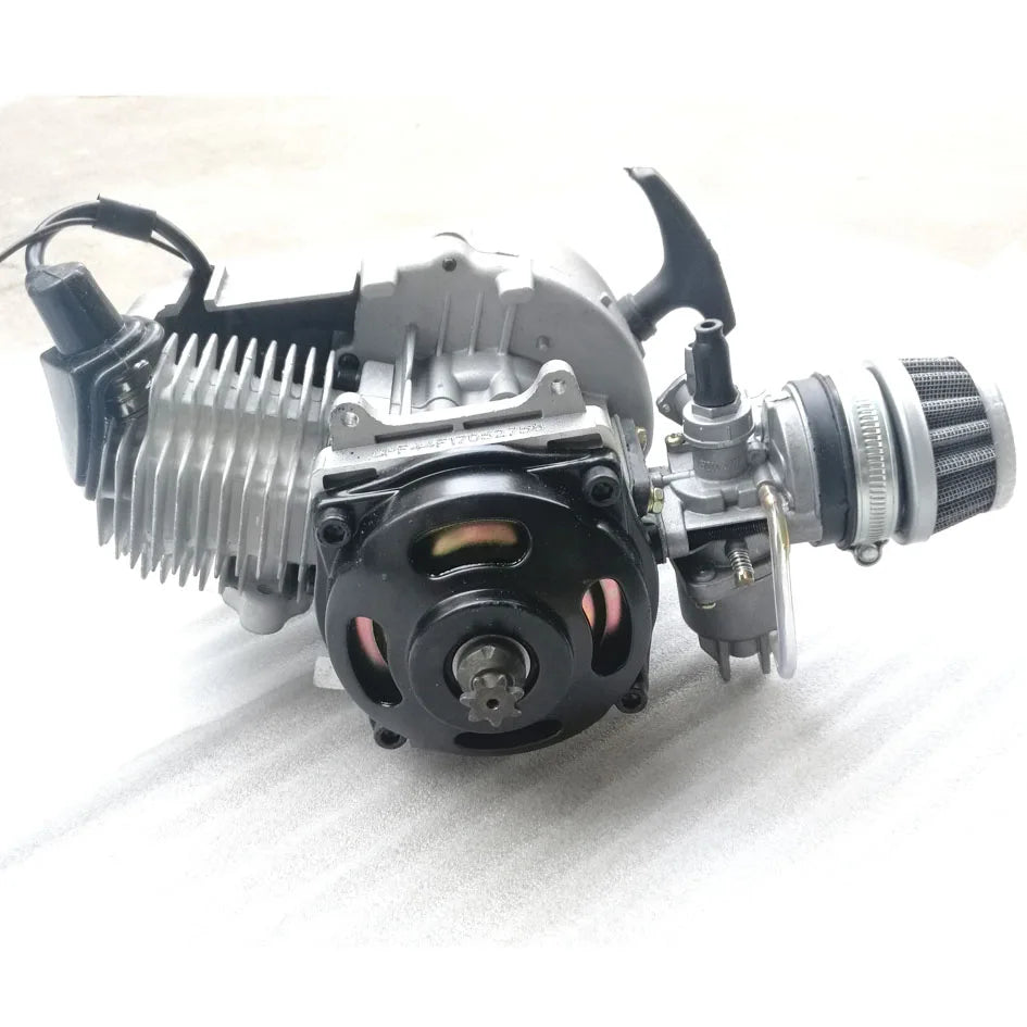 47cc 2-Stroke Pull Start Engine with Gearbox for Pocket Bike and Mini ATV
