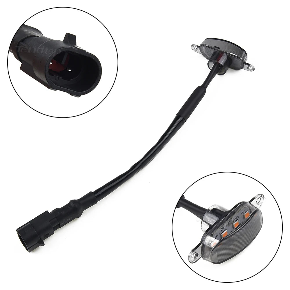 Waterproof LED Grille Marker Lights for Ford F-150 & RAM 1500 - image 4