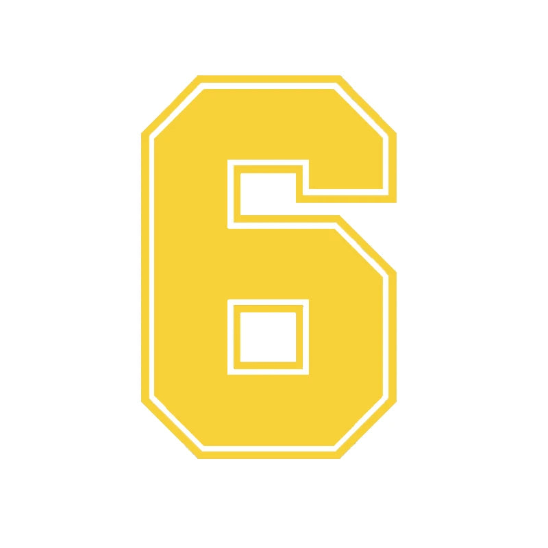 15cm Reflective Racing Number Decals, 0 to 9, for Car and Motorcycle - view 13