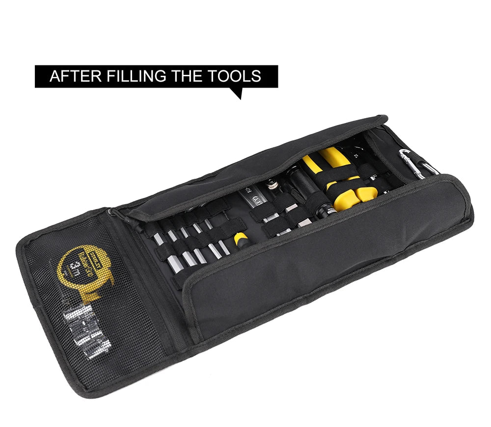 Rhinowalk Motorcycle Tool Roll Saddlebag - image 12