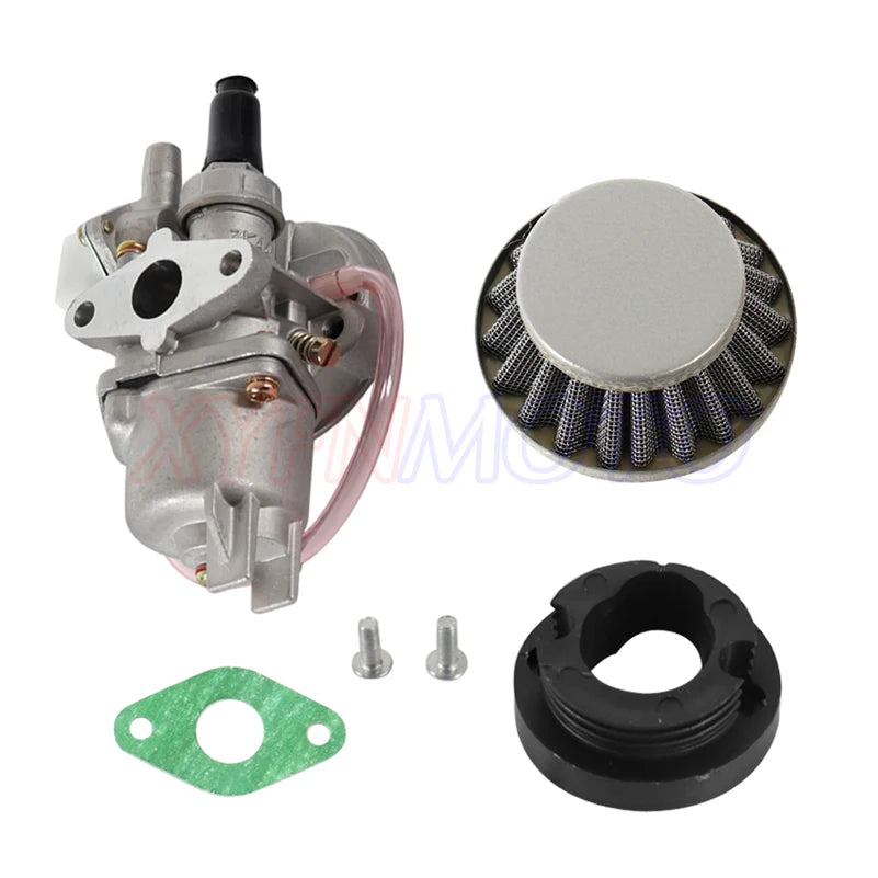 44mm Carburetor + Air Filter Kit for 49cc 2-Stroke Mini Bike - image 9