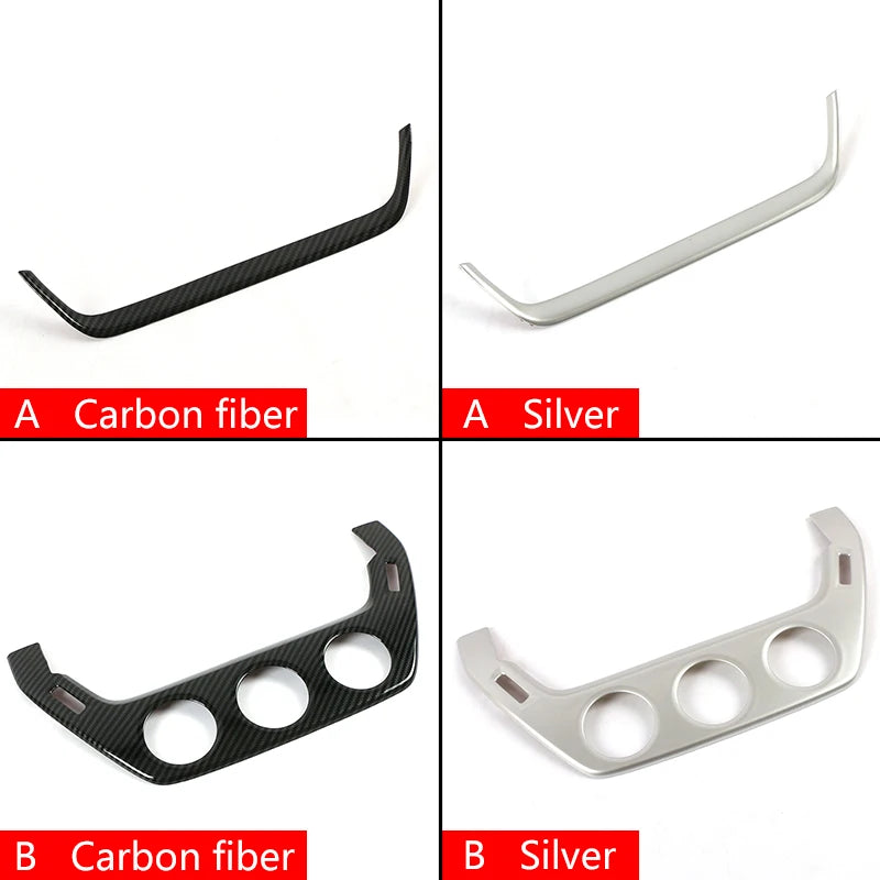 Toyota Corolla E210 Navigation Trim Cover - Carbon Fiber - image 4