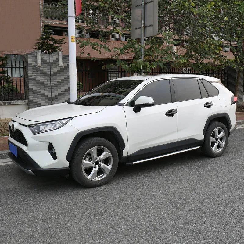 Car Handle Frame Door Bowl Cover For RAV4 2019 2020 2021 Handle Stickers Exterior Decoration Modification Accessories Supplies