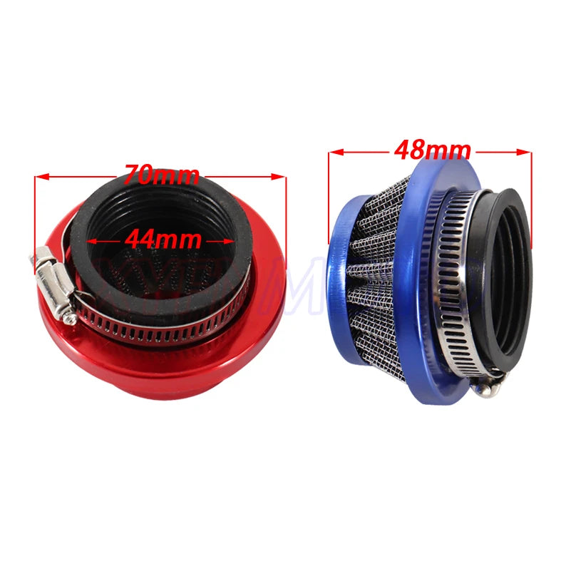 44mm Carburetor + Air Filter Kit for 49cc 2-Stroke Mini Bike - image 4