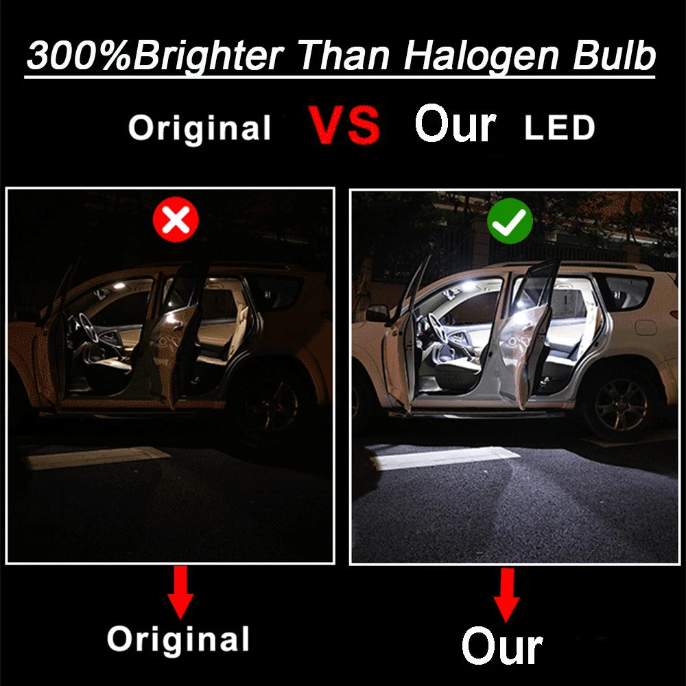 LED Interior Lighting Kit for Toyota 4Runner Sequoia 1989-2021 - image 3