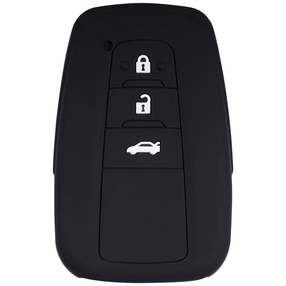 Toyota Silicone Key Fob Cover - Soft Durable for RAV4 Corolla Camry - image 19