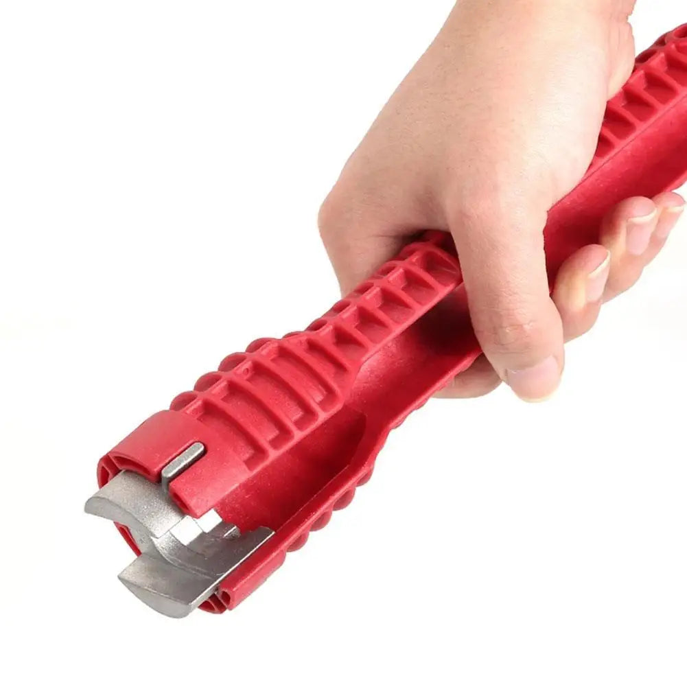 Plumber Tools 8 in 1 Multifunctional English Key Sink Faucet Key Wrench Set Kitchen Anti-slip Repair Pipe Multi Key Hand Tools