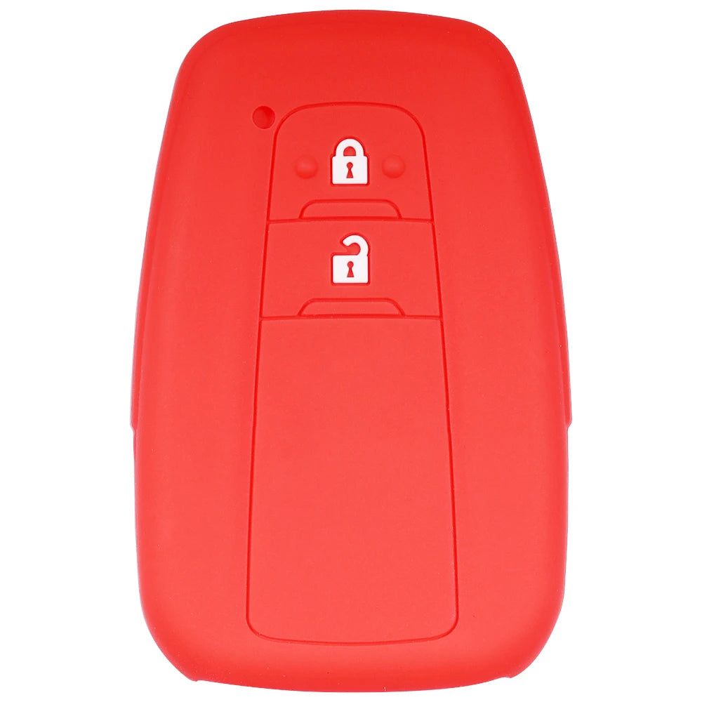 Toyota Silicone Key Fob Cover - Soft Durable for RAV4 Corolla Camry - image 14