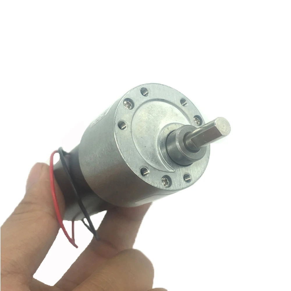 12V/24V DC Gear Motor, High Torque, Self-Locking