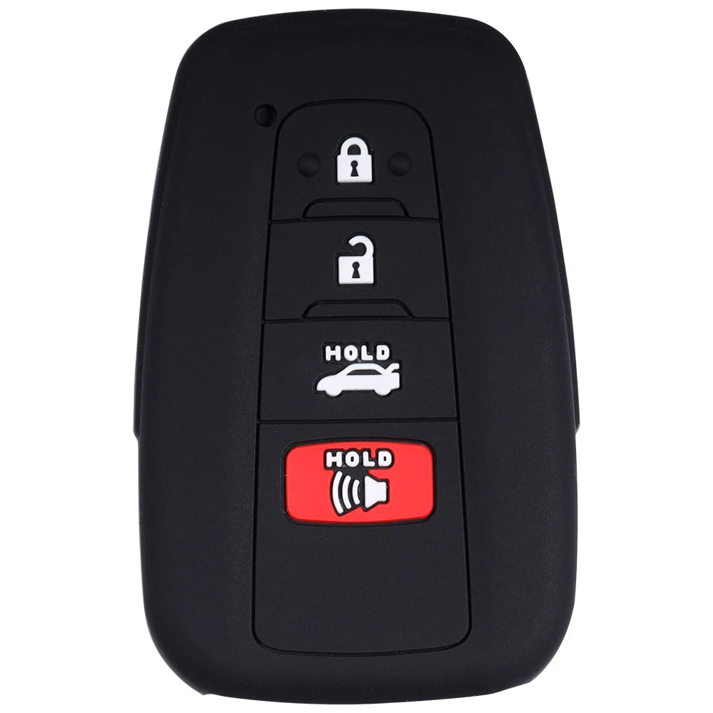 Toyota Silicone Key Fob Cover - Soft Durable for RAV4 Corolla Camry - image 26