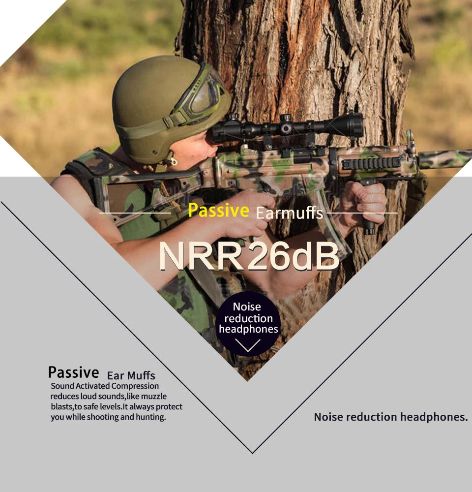 ZOHAN NRR 26dB Ear Protection Earmuffs for Shooting - image 10