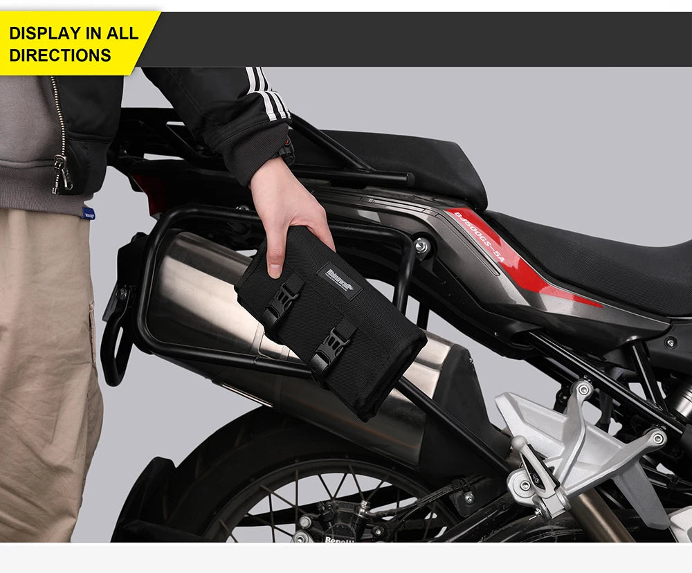 Rhinowalk Motorcycle Tool Roll Saddlebag - image 14