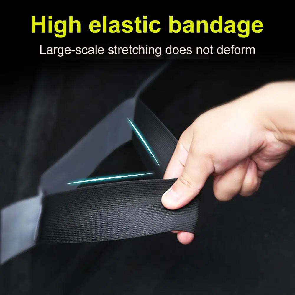Car Trunk Organizer Fixing Belt – Magic Tape Storage Strap