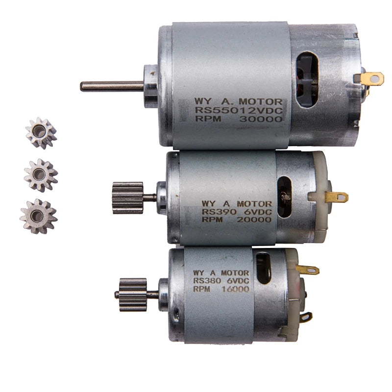 Electric Motor RS 380 390 550 570  Motor Drive Engine Accessory Kids RC Car Children Ride on Toys Replacement Parts