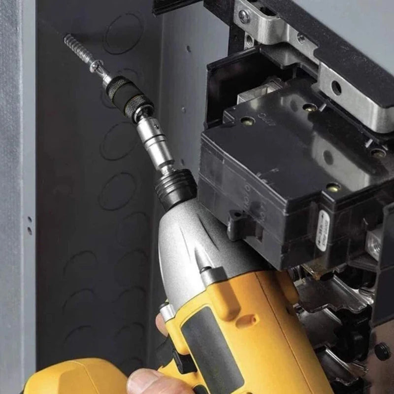 Magnetic 1/4" Hex Quick Change Screwdriver Bit Holder Extension Rod - image 11