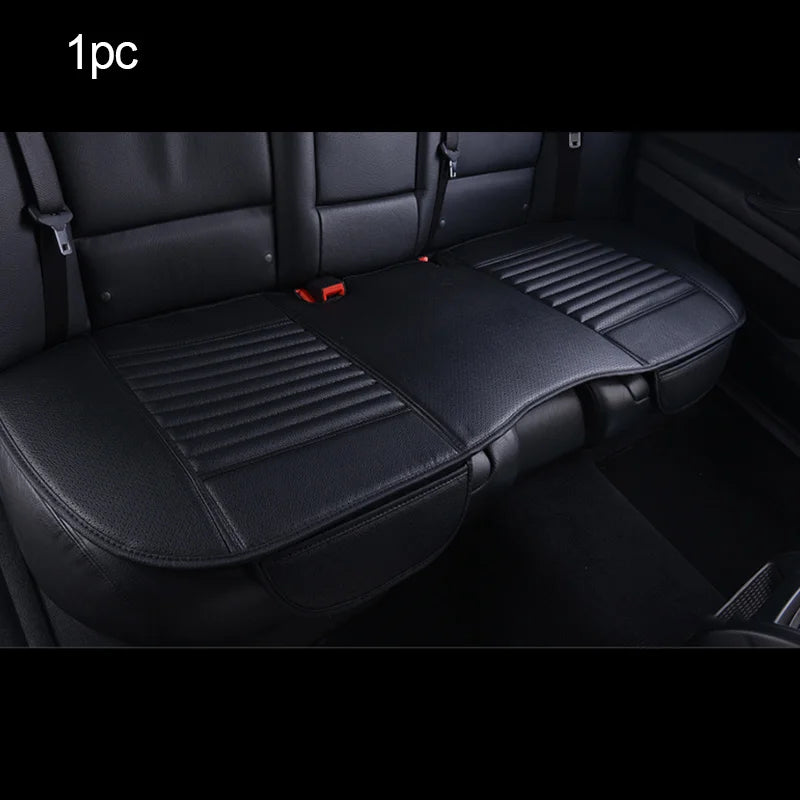 PU Leather Car Seat Cushion Cover, Front or Rear