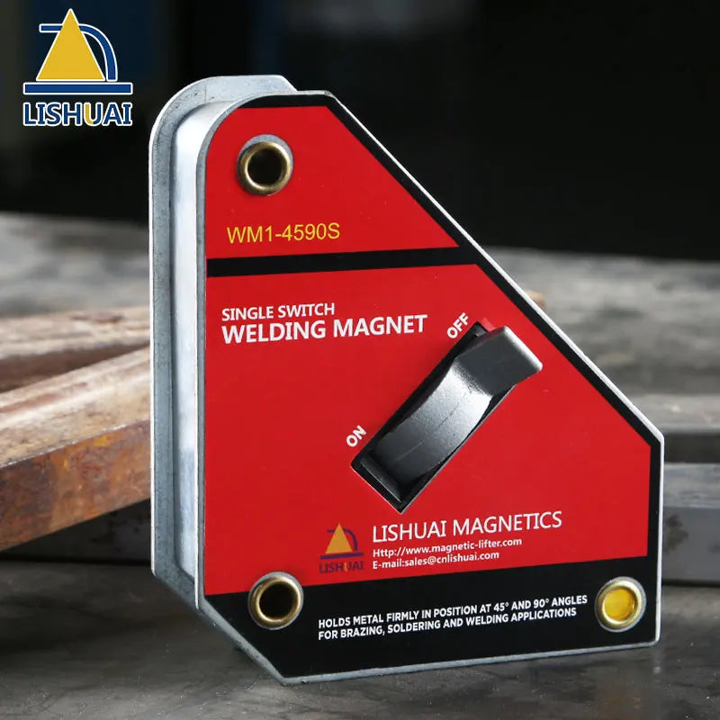 Strong Single Switch Neodymium Welding Magnet Holder On/Off Switch Magnetic Clamp/Magnet Square  45 90 Degree Small Size