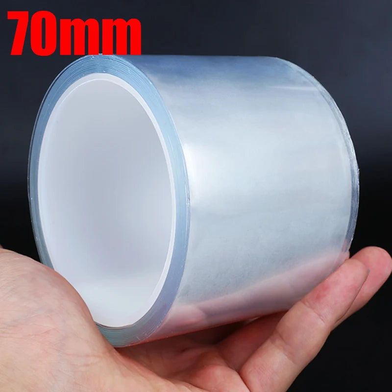 Universal Car Door Sill and Edge Protector Film, Transparent - view 16