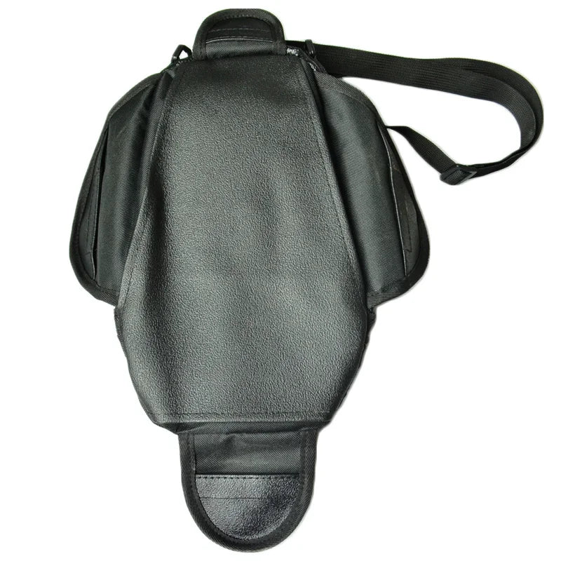 New Waterproof Motor Tank Bag Black Oil Fuel Tank Bag Magnetic Motorbike Saddle Bag Single Shoulder Bag Motorcycle Backpack
