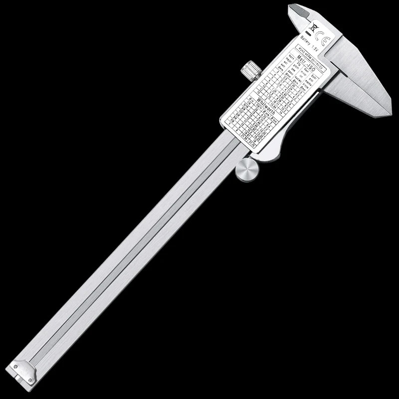 6-Inch 150mm Digital Calipers Stainless Steel Electronic Digital Vernier Caliper Metal Micrometer Measuring Tool CALIPER
