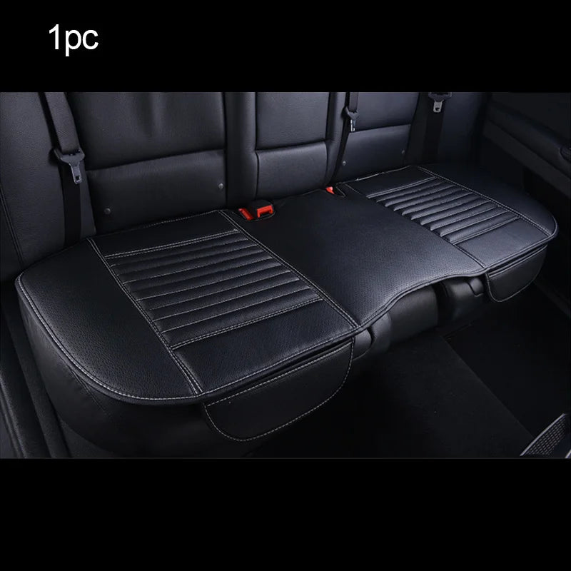 PU Leather Car Seat Cushion Cover, Front or Rear