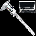 6-Inch 150mm Digital Calipers Stainless Steel Electronic Digital Vernier Caliper Metal Micrometer Measuring Tool CALIPER