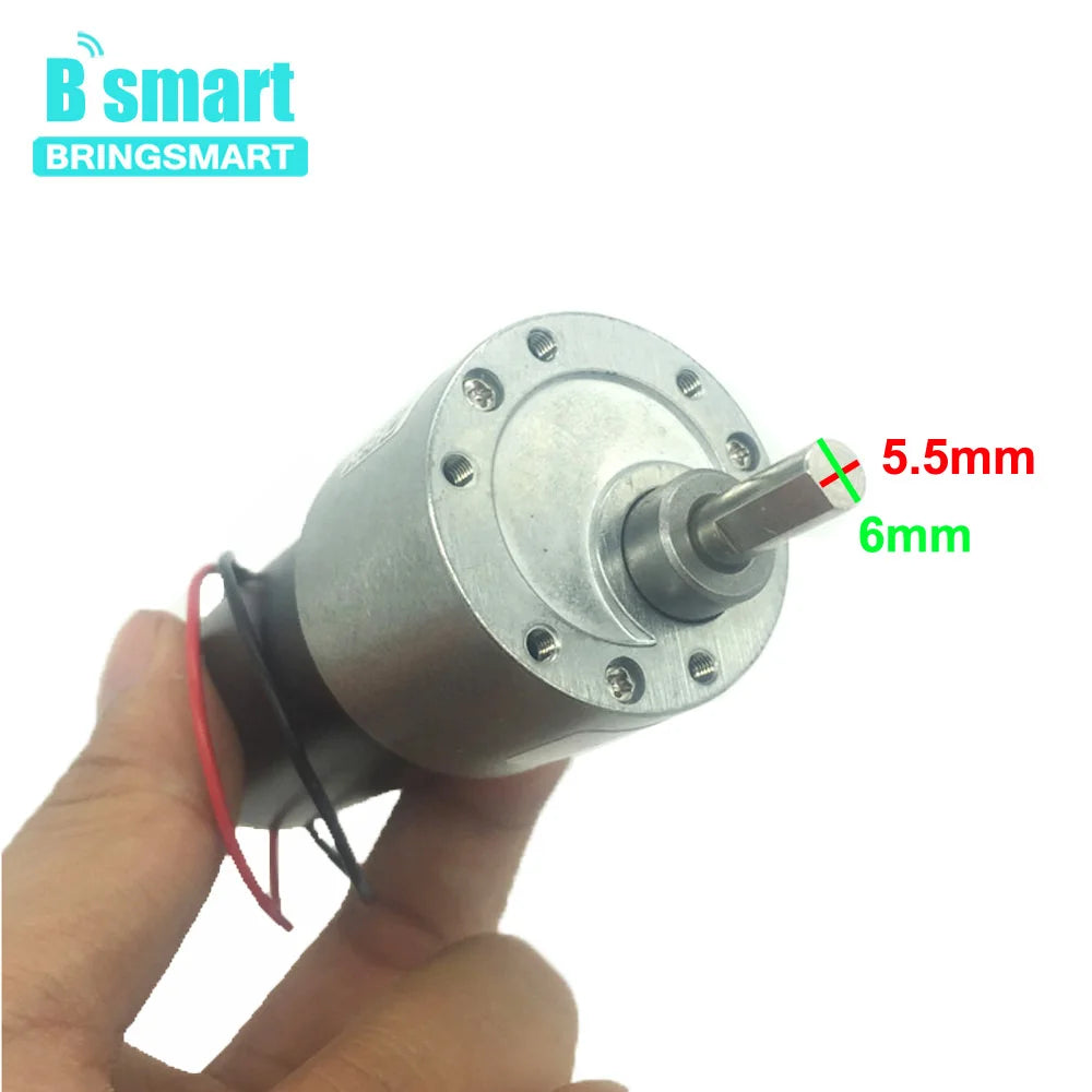 12V/24V DC Gear Motor, High Torque Reversible Reduction Motor