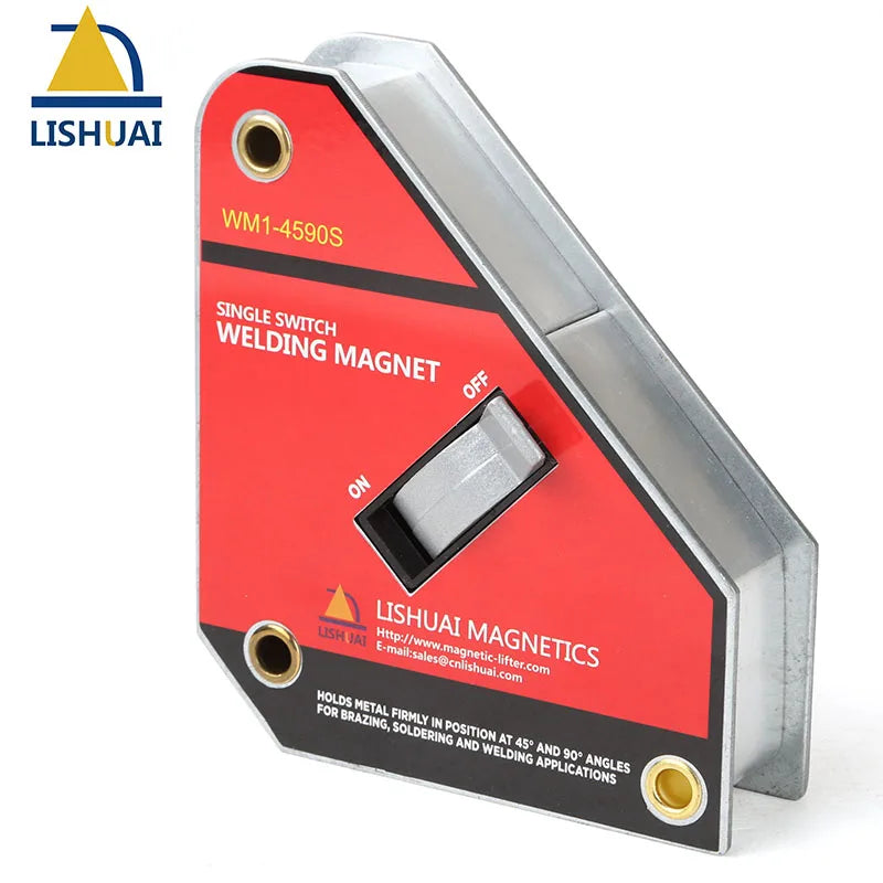 Strong Single Switch Neodymium Welding Magnet Holder On/Off Switch Magnetic Clamp/Magnet Square  45 90 Degree Small Size